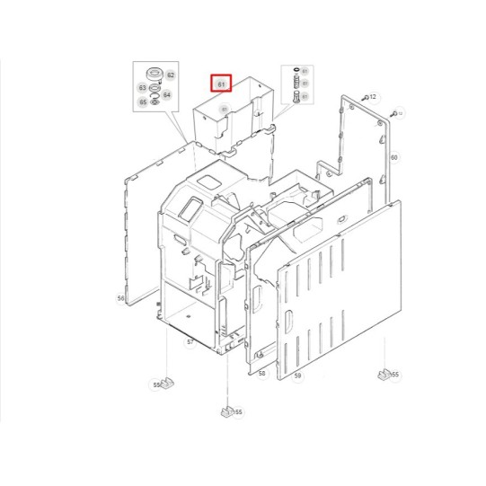 Melitta ūdens tvertne 385 V2, Avanza, Latticia